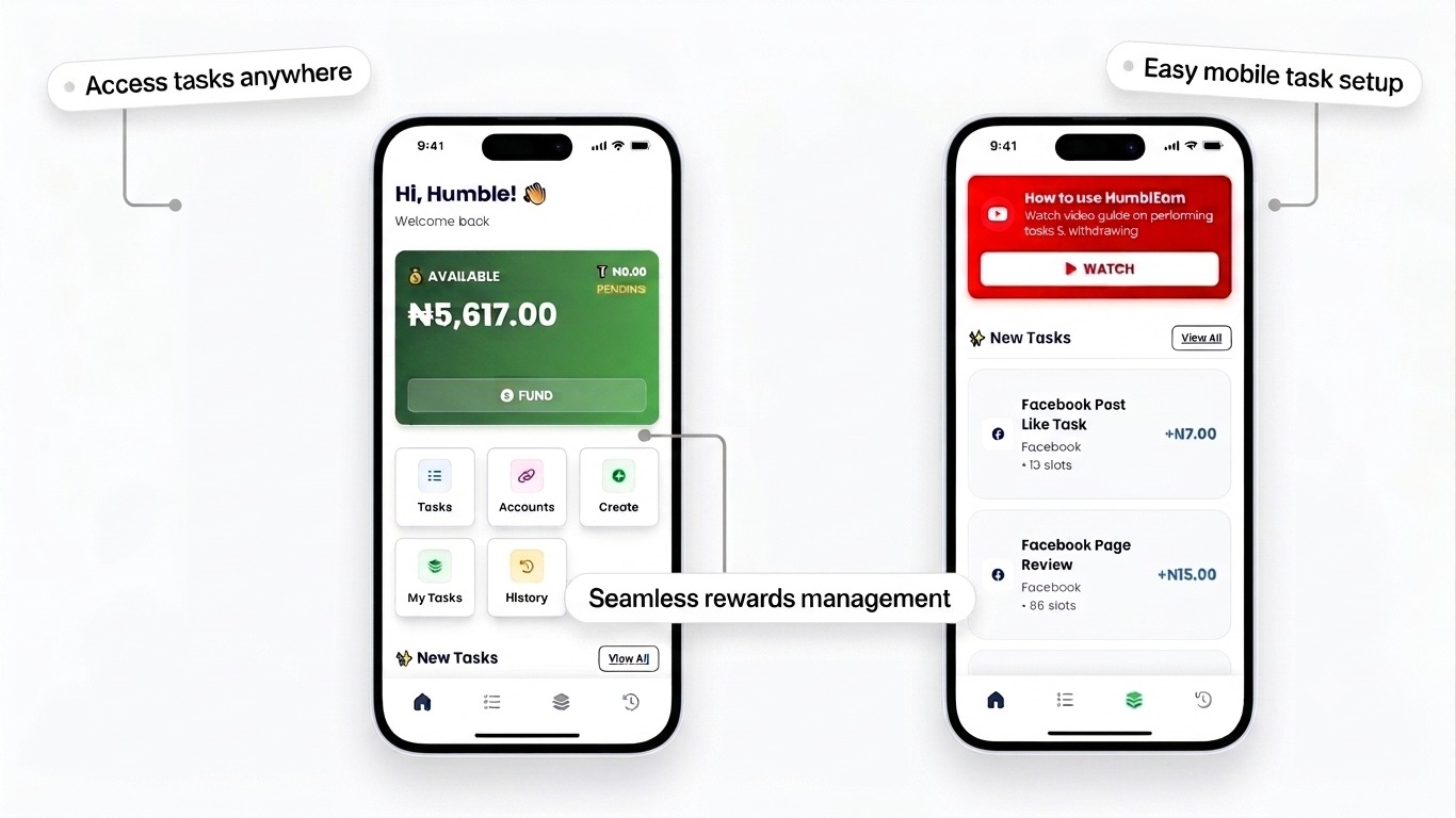 HumblEarn Dashboard